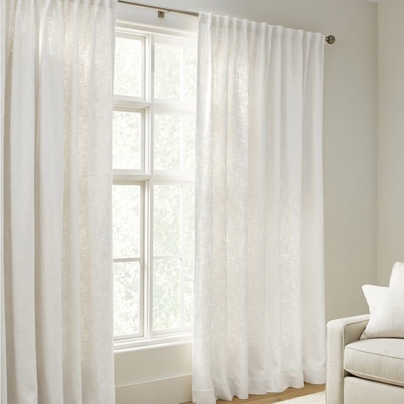 Pottery Barn Faye drapes 50x84 set 2 - Picture 1 of 6